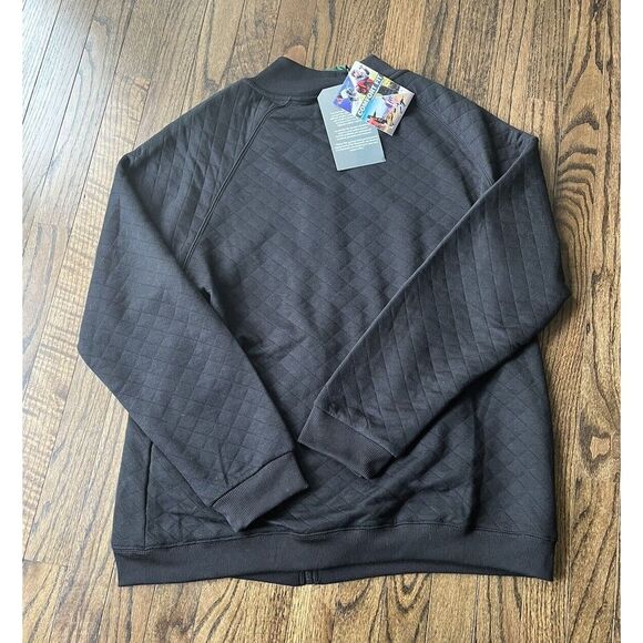 New With Tags Stillwater Men's Black Zipper Front Black Jacket 2XL - Picture 9 of 9